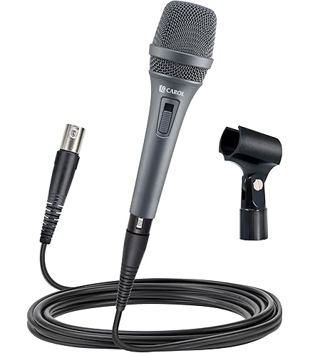 Amazon.com: CAROL Sigma-plus1 XLR Wired Vocal Microphone – Dynamic